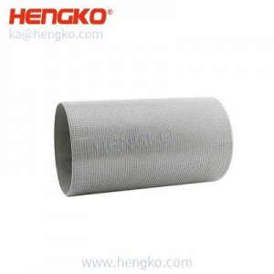 工廠定制耐高溫燒結(jié)多孔不銹鋼304 316 316L絲網(wǎng)筒式高效過濾器