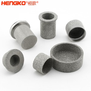 定制0.2-90um粉末燒結不銹鋼濾筒結構穩(wěn)定抗沖擊，用于化工食品水處理