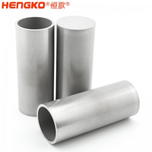 高孔隙率燒結(jié)金屬多孔不銹鋼濾芯濾管 高產(chǎn)量生產(chǎn)過程中的物料輸送應用