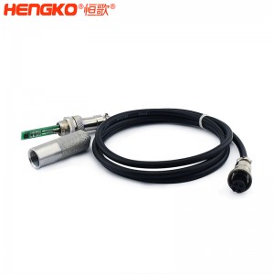 恒歌直銷不銹鋼RHT-H20-B平頭溫濕度傳感器探頭帶電線，用于農(nóng)業(yè)大棚