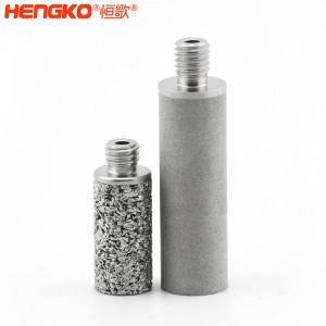 廠家來圖定制粉末燒結(jié)316L不銹鋼過濾器濾芯防塵耐腐蝕，用于化工制藥