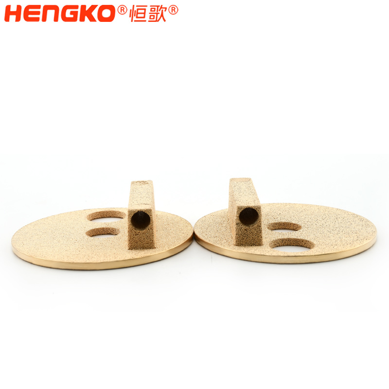 廠家定制長壽命50 100 150 200微米銅粉末燒結濾芯片盤 Featured Image
