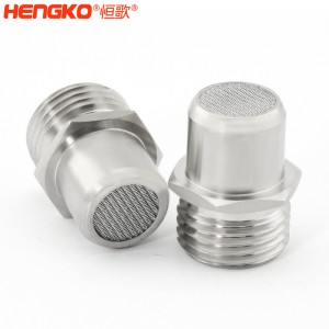 廠家直銷微米級不銹鋼304/316L濾帽燒結多孔氣泡金屬濾芯工業(yè)系統(tǒng)可用
