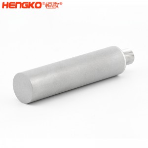 恒歌批發(fā)多孔金屬燒結不銹鋼過濾器耐高溫耐熱沖擊,用于流量控制和氣體分布