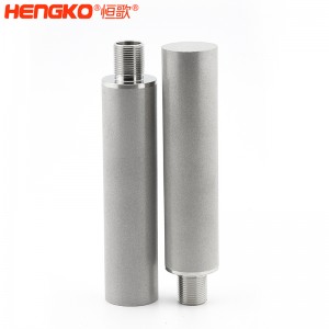 恒歌批發(fā)多孔金屬燒結不銹鋼過濾器耐高溫耐熱沖擊,用于流量控制和氣體分布