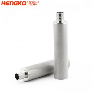 恒歌批發(fā)多孔金屬燒結不銹鋼過濾器耐高溫耐熱沖擊,用于流量控制和氣體分布