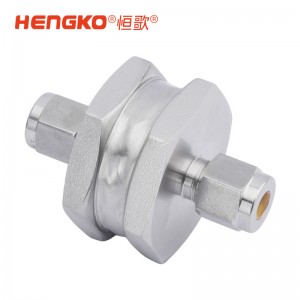 不銹鋼全焊接直通型過濾器_316L不銹鋼卡套焊接過濾器