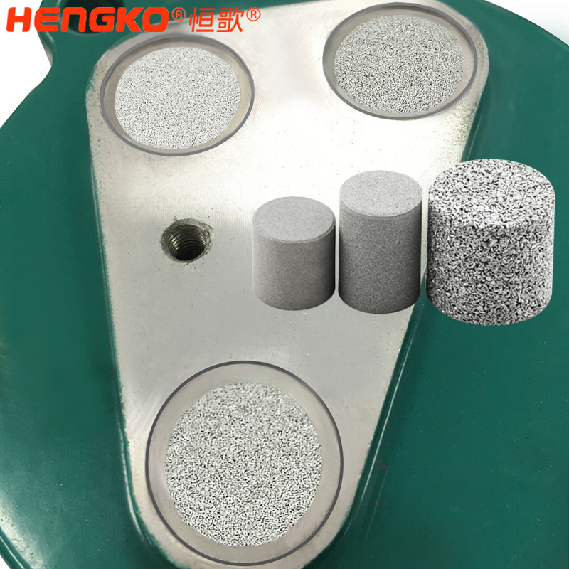 按需定制316L燒結不銹鋼濾柱_氣動閥門控制平衡塞防爆不銹鋼過濾器 Featured Image